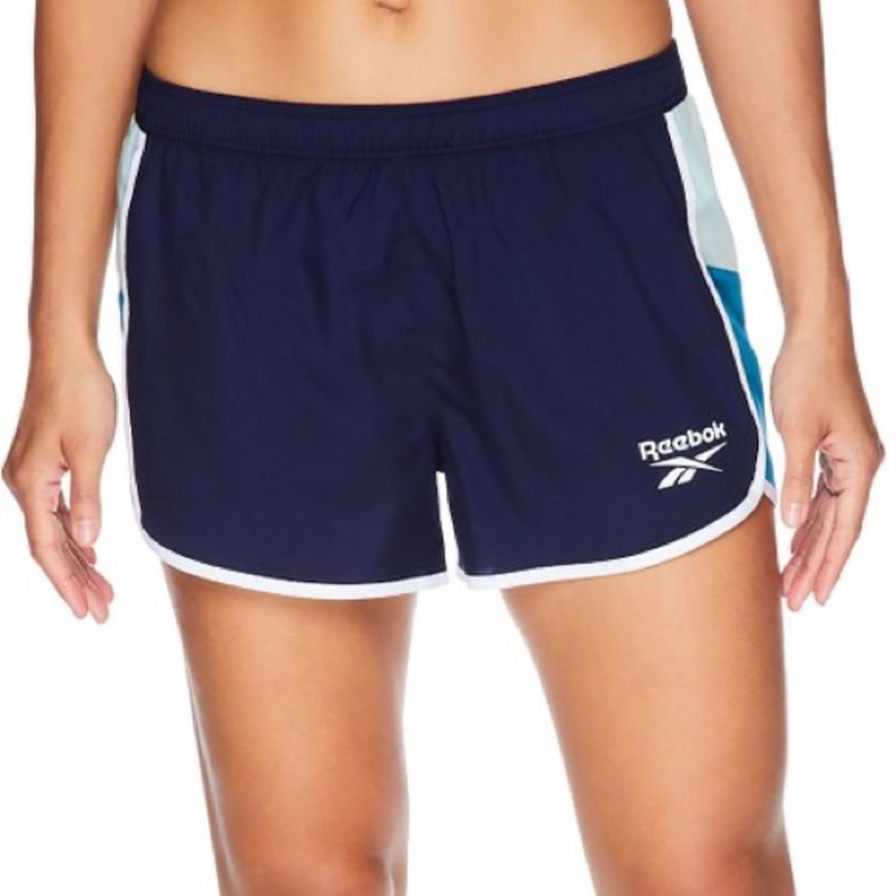 NEW Reebok Maritime Block Racer Heritage Active Shorts